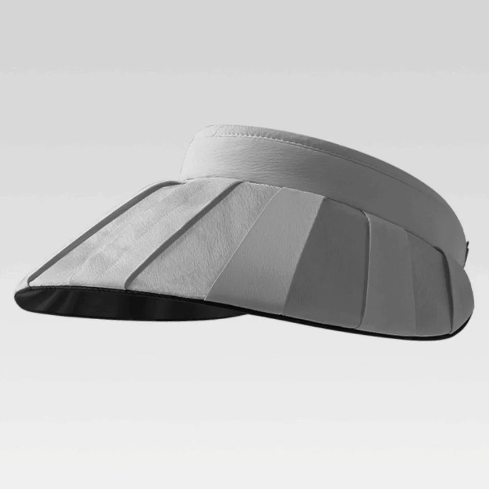 

Summer Empty Top Sun Hat Large Brim Foldable Hair Hoop Hat Breathable UV-protection Beach Sunshade Hat