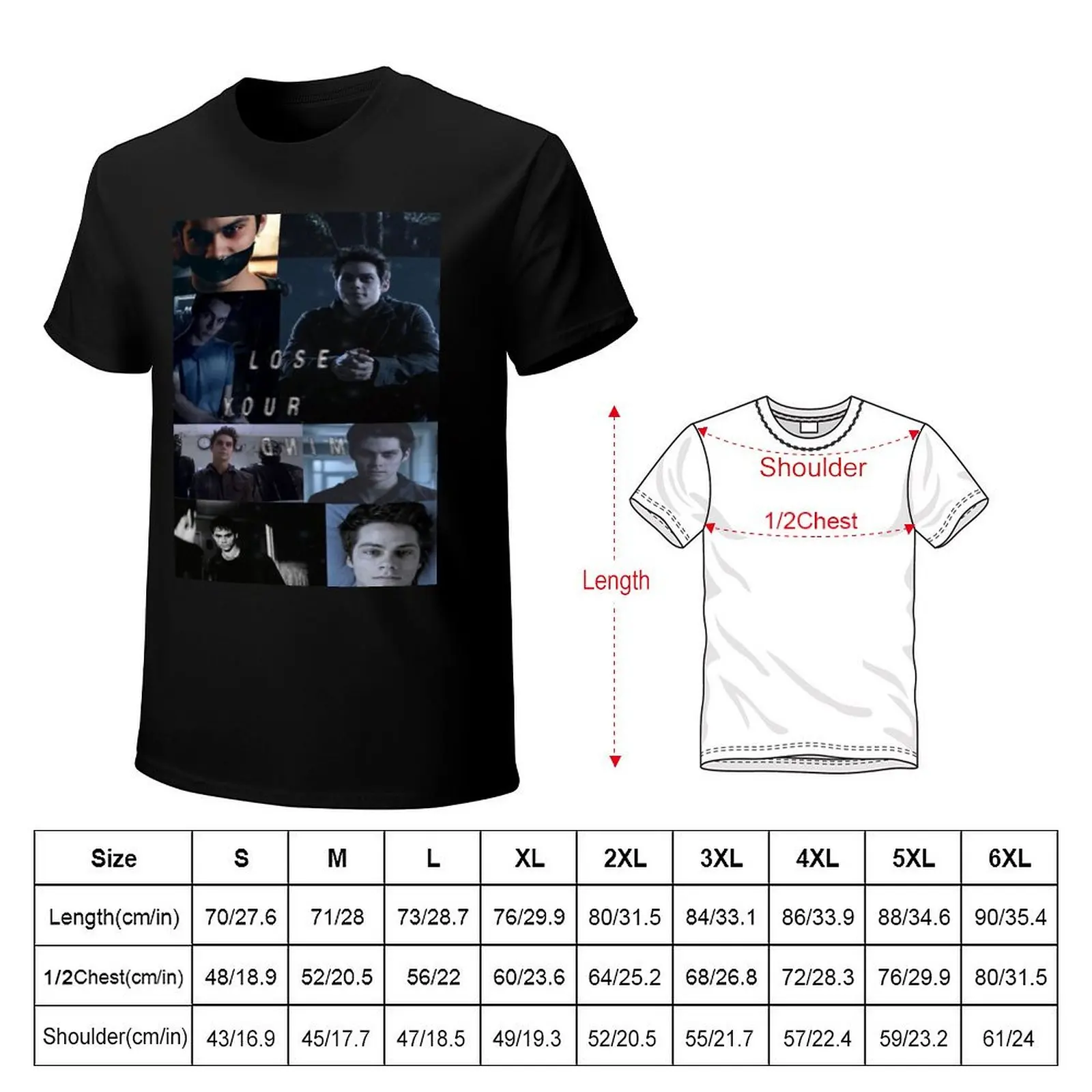 Copie de Dark Void Nogitsune Teen Wolf T-Shirt Fitness Quick Dry Short Sleeve Top