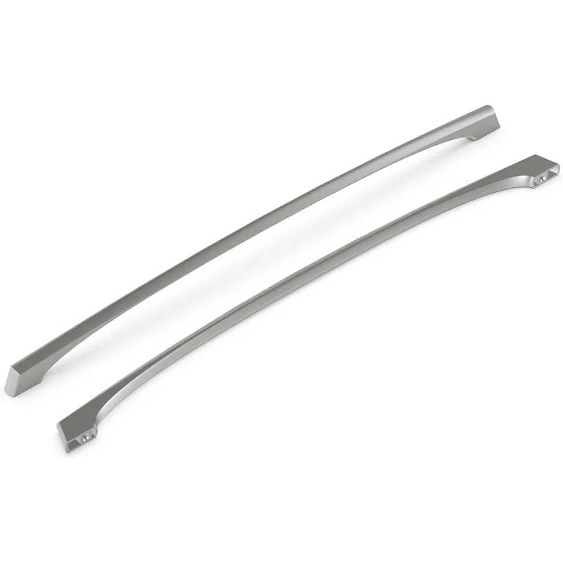 

5 Pack Solid Core Kitchen Cabinet Pulls, Luxury Cabinet Handles, Hardware for Doors & Dresser Drawers, 18 Inch Hole Center