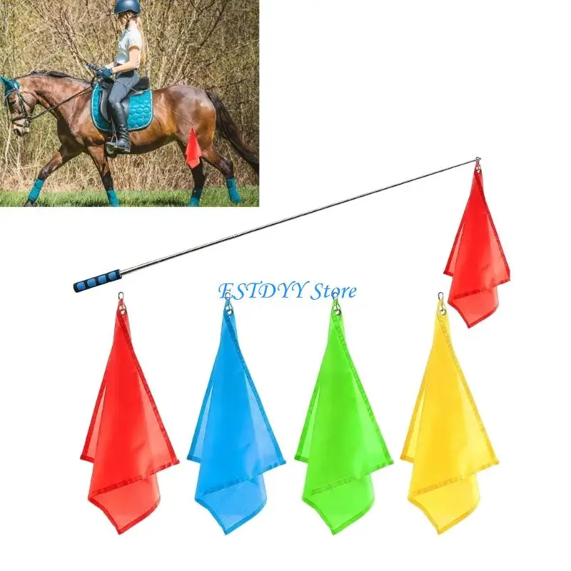 G6DE Professional Horse Training Flag Set Horse Training Equipment For Easy Handling