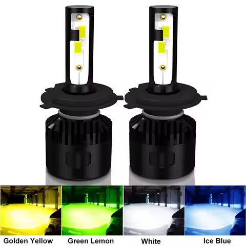 2pcs 20000LM Car Haedlight H4 H7 H1 LED H8 H9 H11 9005 9006 HB4 H3 880 3000K 6500K 8000K Auto fog Light 12V LED Bulb 3570 CSP