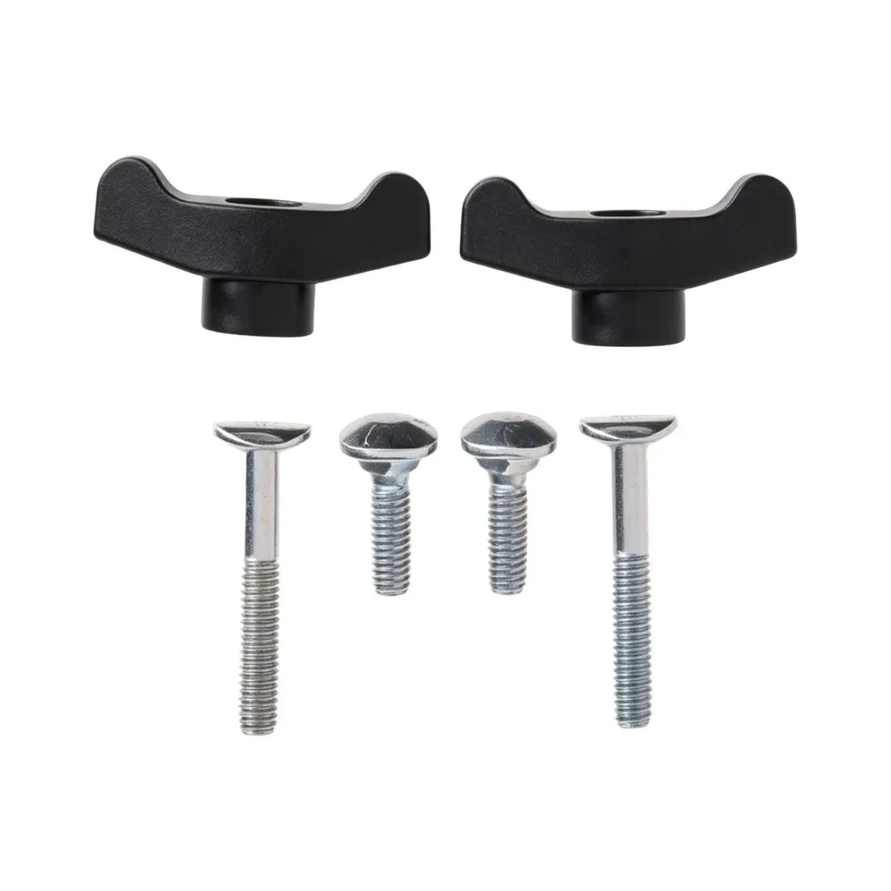 Handle Replacement Kit for Lawn Mowers and Snow Throwers with 2 Handles and 4 Bolts Designed for Standardized Fastening