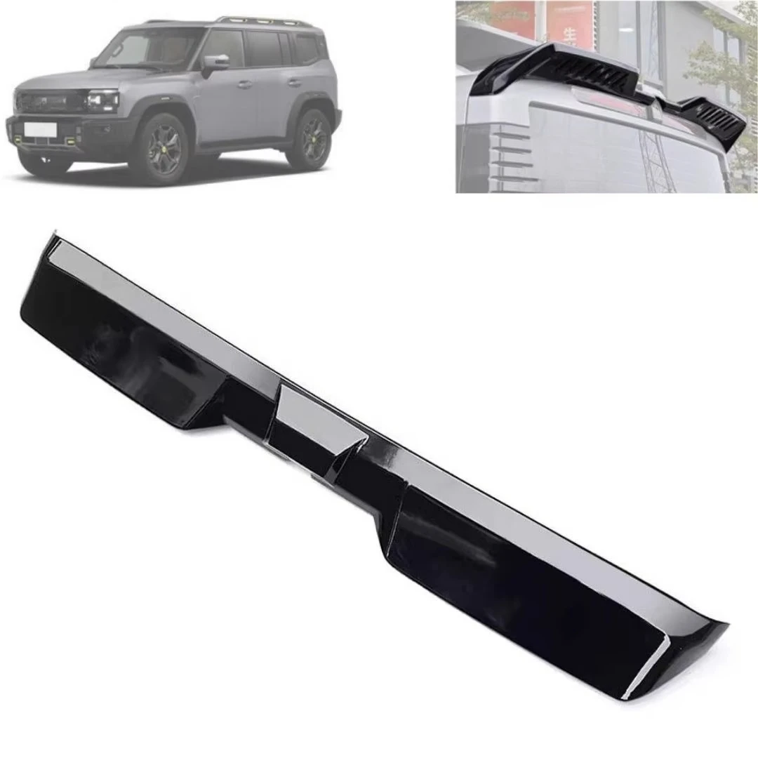 

Jetour Traveller T2 2023 2024 Trunk Lip Spoiler New Design Width Extension Cart Parts Rear Window Roof Spoiler
