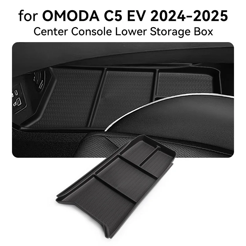 

For 24-25 models of Oumengda 0MODA C5 central control lower storage box, storage and car supplies modification