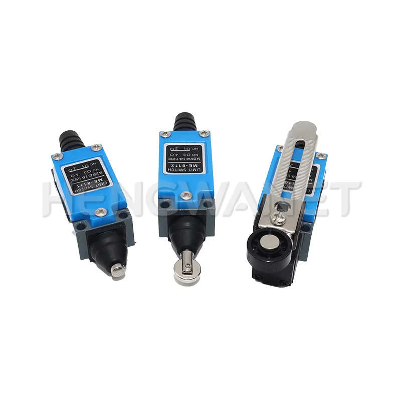 Waterproof CNC Momentary Limit Switch ME 8108 8111 8122 9101 5A/220V Rotary Roller Lever Sealed Industrial Machine Limit Switch
