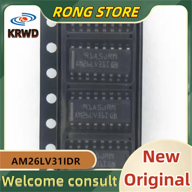 10 pz AM26LV31I nuovo originale AM26LV31IDR 26 lv31i SOIC-16