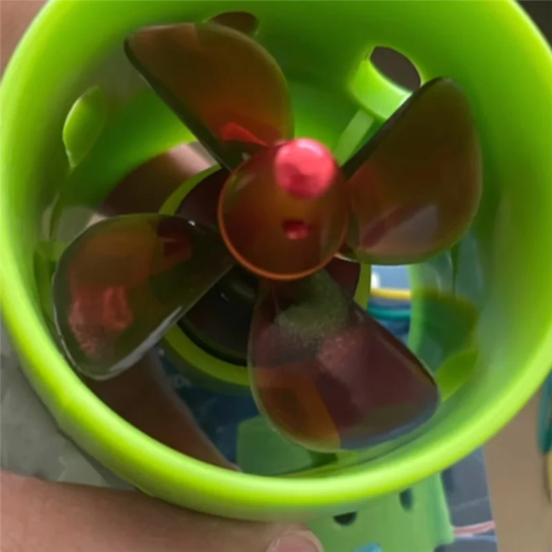 DIY RCロボットデコイネスト潜水艦対応DC12V-24V 20A水中ジェットボートスラスタエンジン4ブレードCW CCWモーター