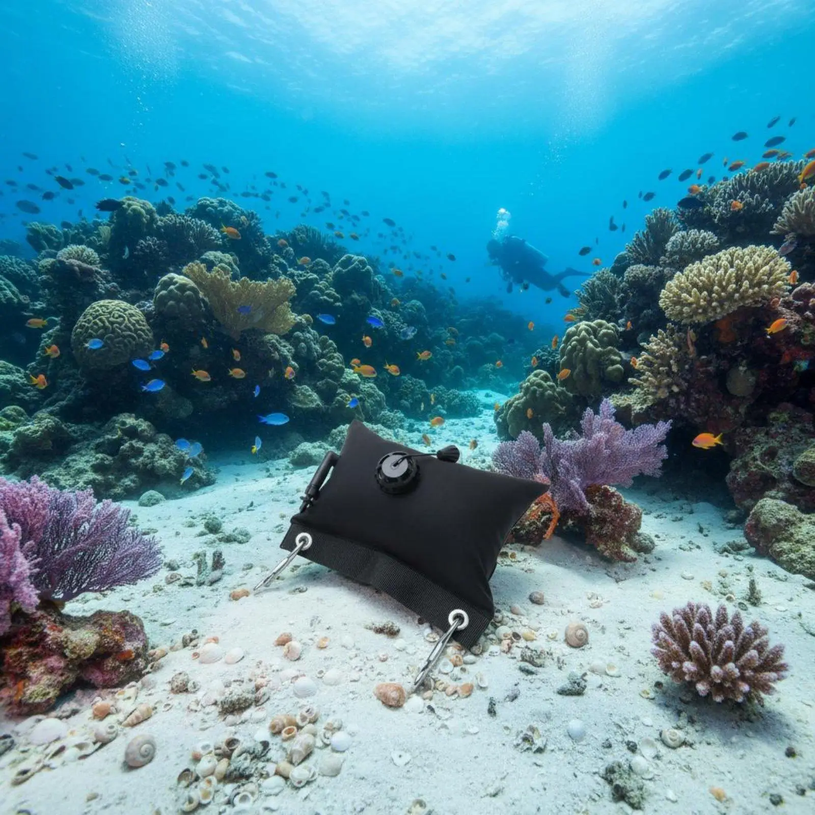 Inflatable Diving Buoyancy Pouch Compact Regulator Bag Accessory Tool for Durable Scuba Diving and Spearfishing Kit view 4