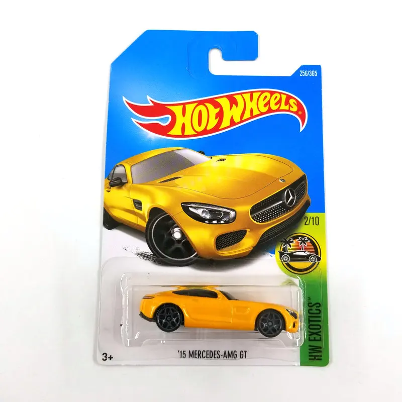 2017-256 HOT WHEELS 1:64 15 MERCEDES-AMG GT diecast car model gifts