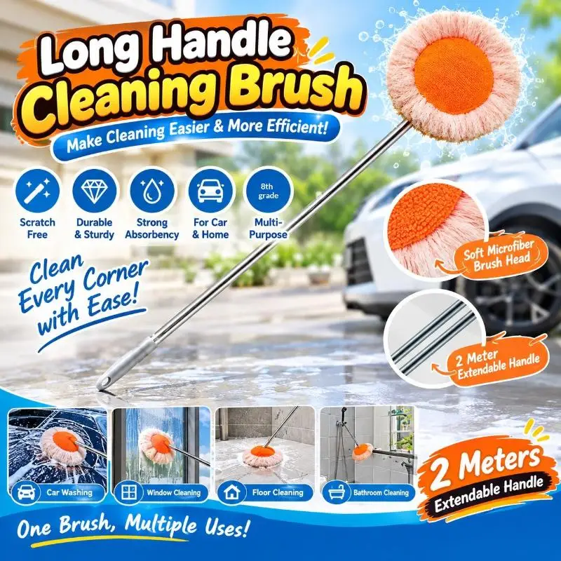 Flexible Rotating Sunflower Mop Dust Removal Reusable Wall Mop Wet And Dry Detachable Ceiling Dust Remover For Wall Ceiling