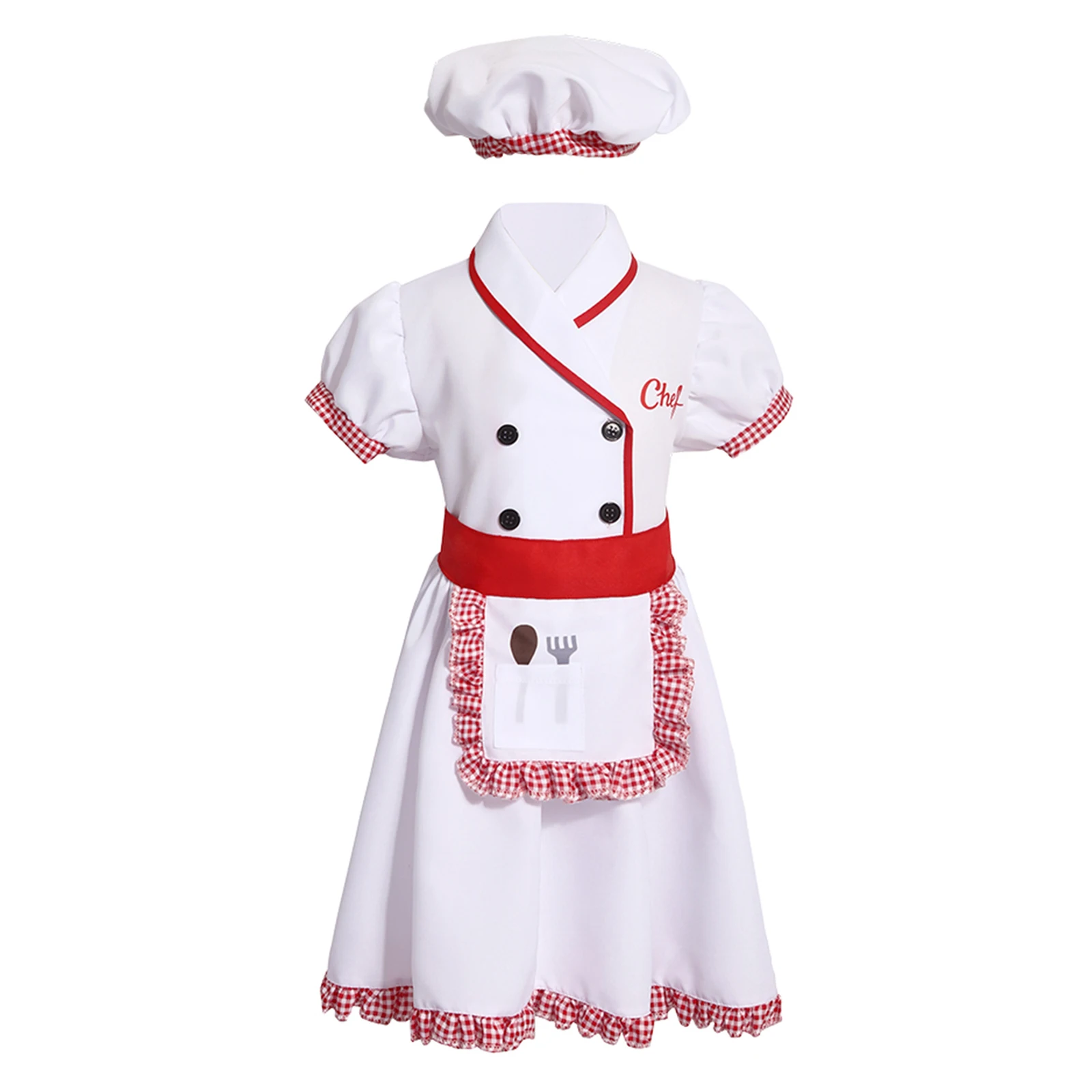 chinese dress ladies Buy Fancy Design Hub, Chef Coat + Apron + Hat, Costume/Dress for Kids,Boys  & Girl (School Programs,Fancy Dress Competitions) (2 Years to 4 Years)