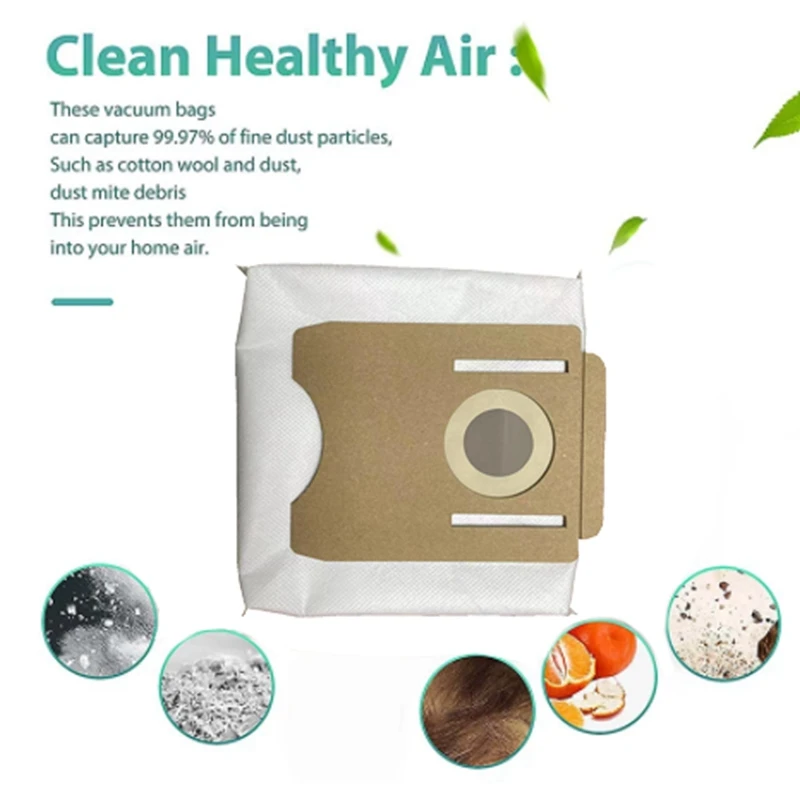 Saco de pó para midea s8 s8 + máquina automática de coleta e varredura de poeira robô casa inteligente peças de reposição substituíveis