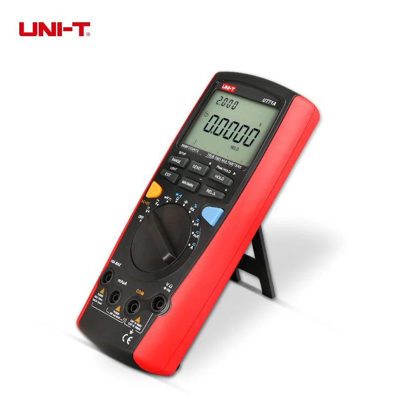 UNI-T UT71A Intelligent Multimeter LCD 19999 Display Digital AC+DC Current Voltage USB Interface True RMS REL Auto Range