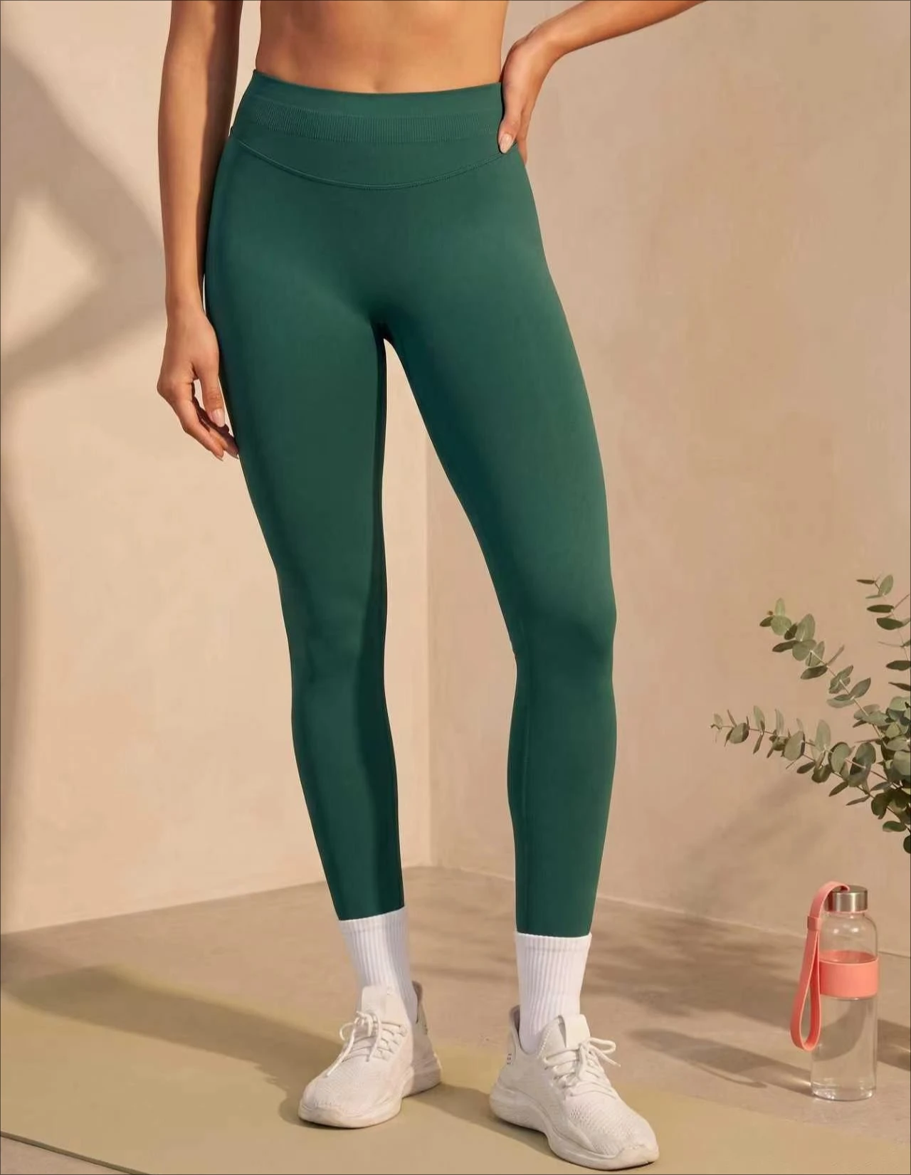 DFYZHE Summer Women's Sports Leggings High Elasticity Hip-Lifting Yoga Pants Outdoor Running Fitness Yoga Leggings