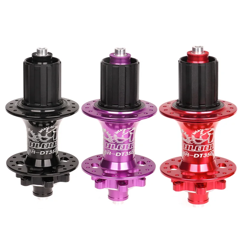 

BLOOKE Mountain Bike Six Spike Hubs, Disc Brake, Quick Release Hubs, 6 Pawl 120 Rattle Bearing MTB Hub, 4 Perrin 32 Holes, 7-11