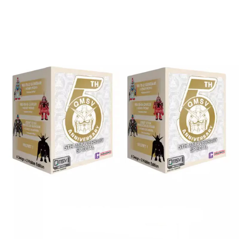 Bandai Genuine Gundam QMSV Mini 5th Anniversary Special
