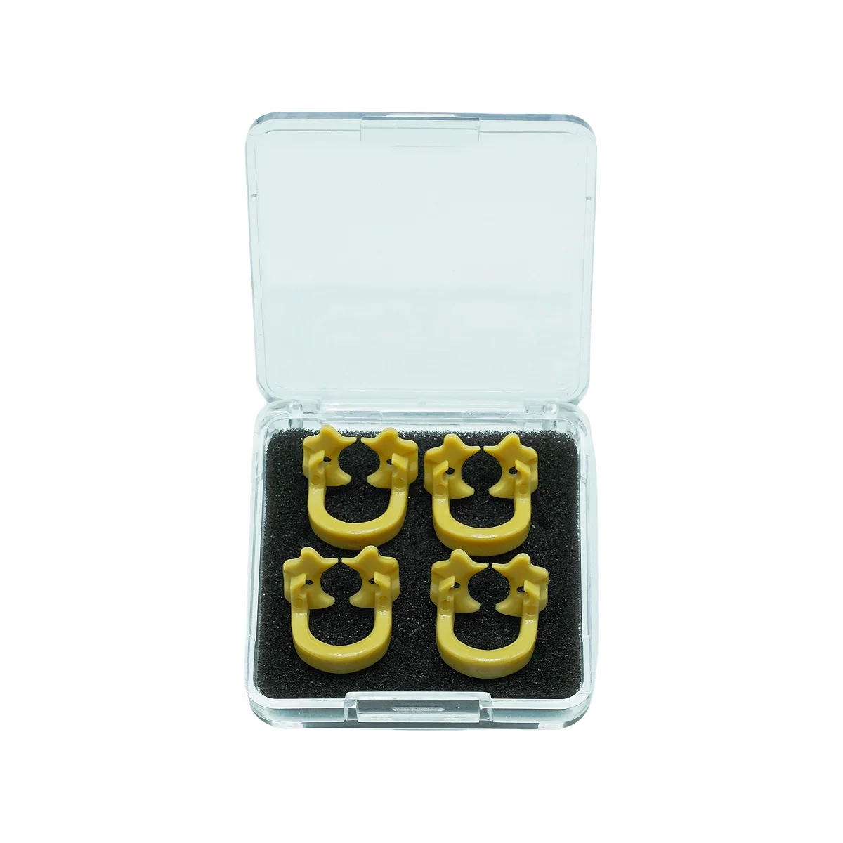 4 قطعة/صندوق الأسنان المطاط السد المشابك سد المطاط حاجز كليب مواد الراتنج أداة يمكن الأوتوكلاف 134 ° ج لأدوات طبيب الأسنان #5