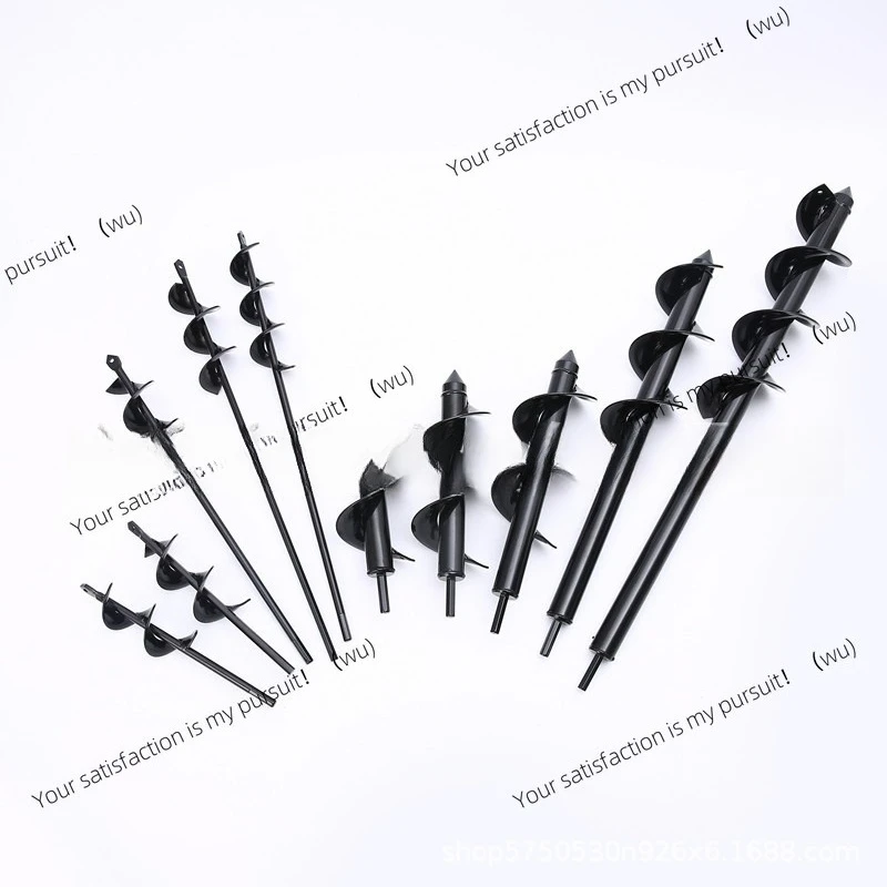 Ground drilling auger twist drill garden planting garden vegetable field soil loosening hand electric ground drilling bit