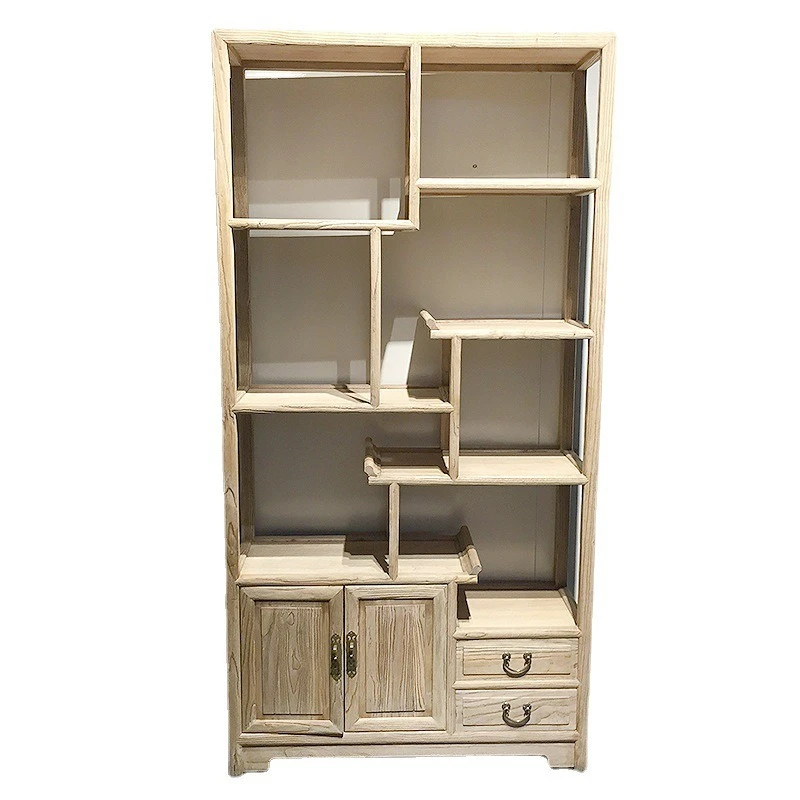 

New Chinese antique furniture Elm antique display stand Begonia Bogu