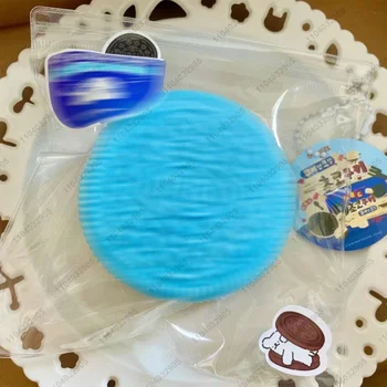 Galleta Taba Squishy, 200g, galleta de Chocolate, galleta de silicona, juguete para apretar, juguete Mochi, liberación antiestrés, juguete relajante de mano