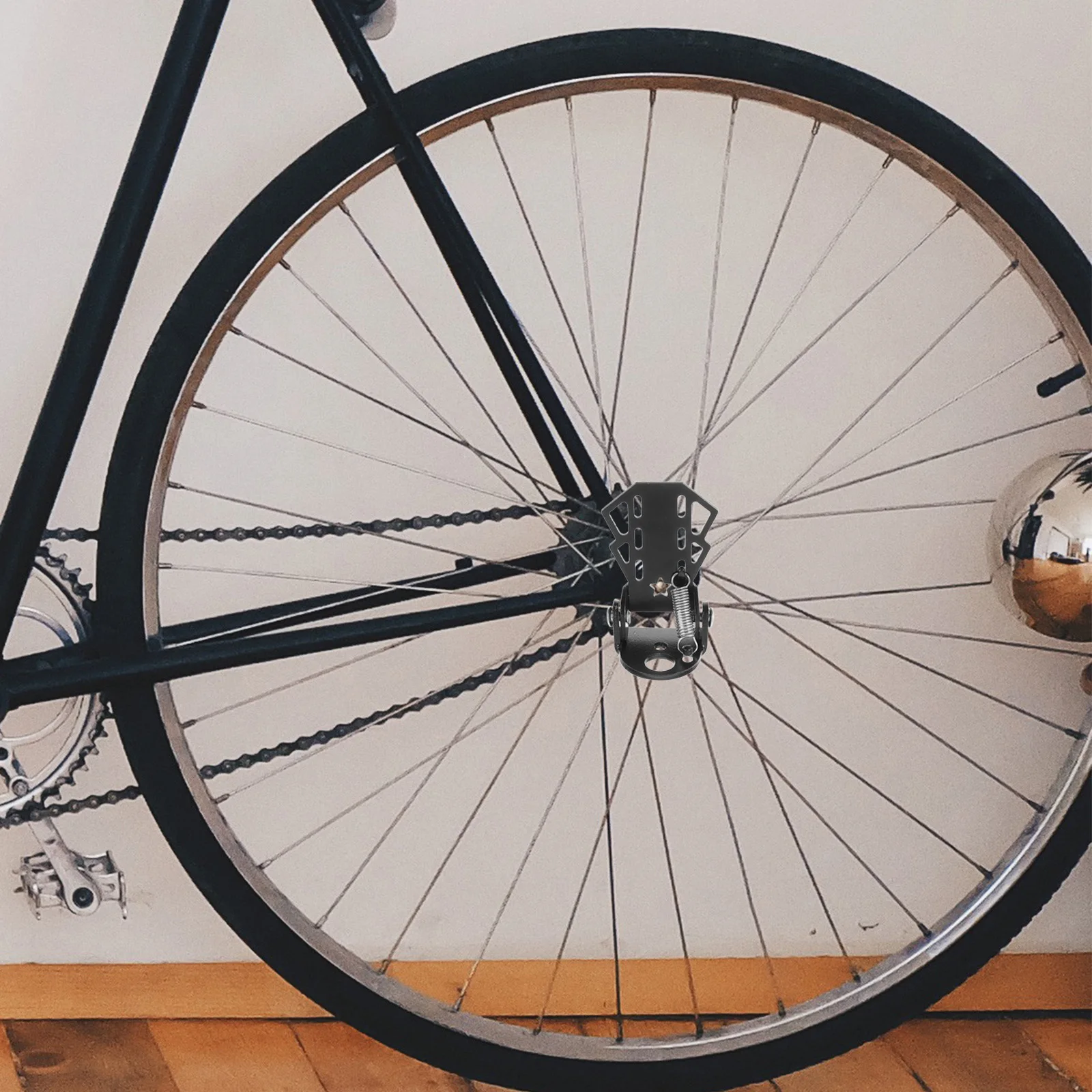 2pcs Bike Rear Seat Pedals Steel Foldable Anti-Slip Footrest For Universal Bicycle Cycling Rear Pegs Metal Foot Pegs