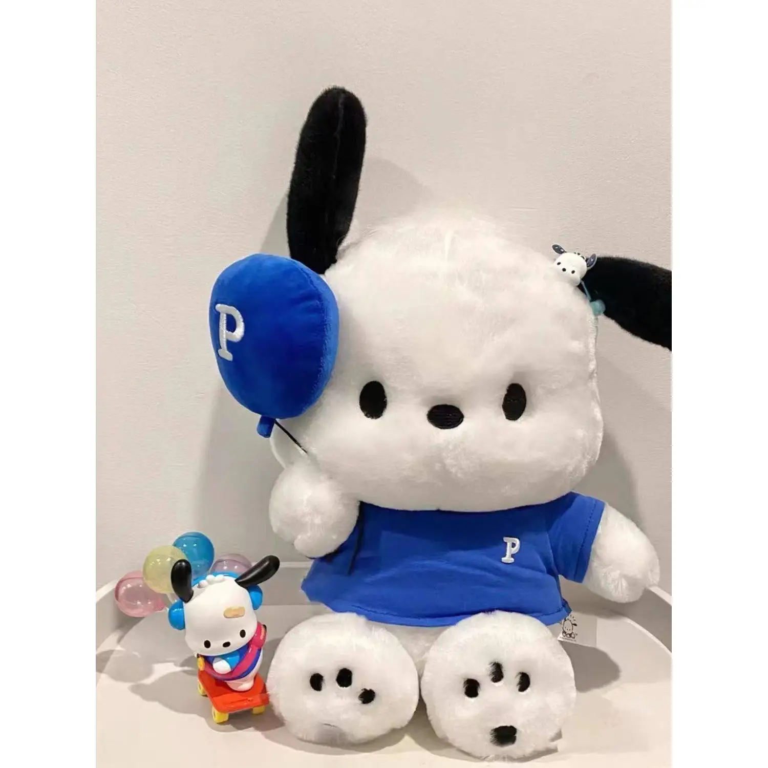 

Очаровательная плюшевая игрушка-щенок в шаре, белая, мультяшная кукла, игрушка для сна, подарок на день рождения для девочки, мягкий коротковорсовый плюш, универсальный подарок для любого пола