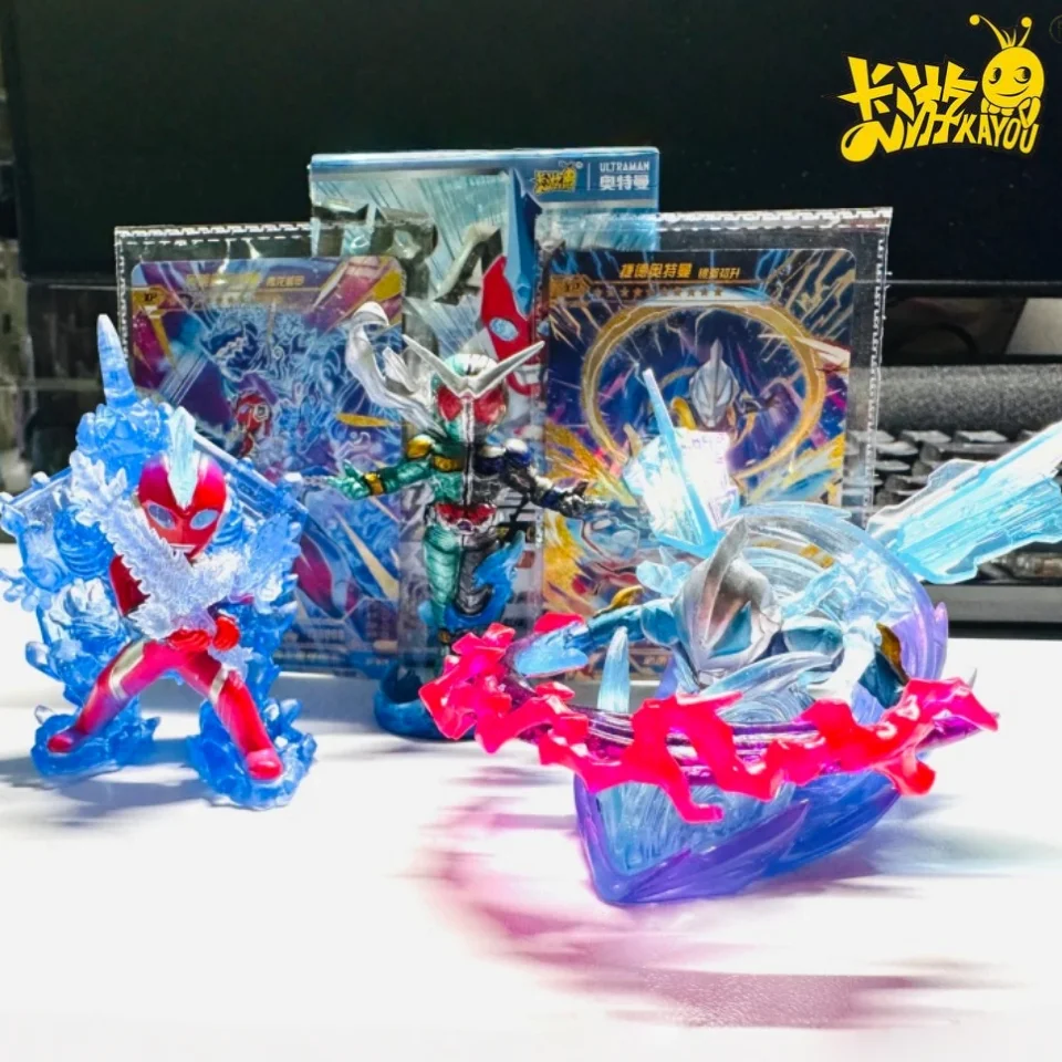 

KAYOU Ultraman резиновая фигурка Hero Gathering Series 13 Shining Ultraman Zero 15th Anniversary аниме Коллекционная игрушка в подарок