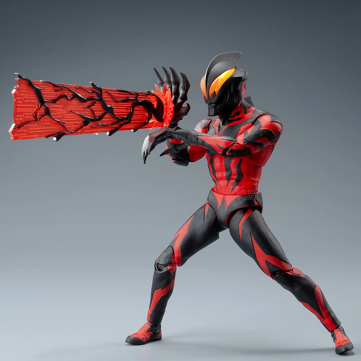 HIPLAY ZD Toys Ultramen Belial (versão luminosa) Figura de ação em escala 1/10
