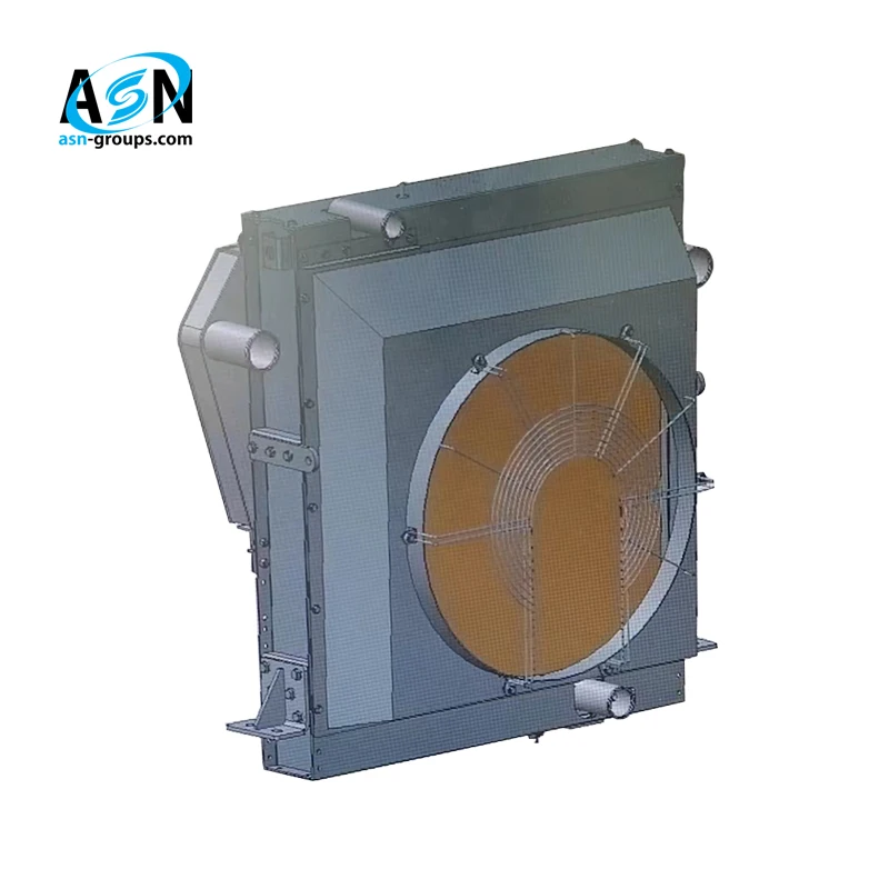 Refroidisseur complet comprend un refroidisseur d'huile, radiateur d'huile, refroidisseur industriel de Charge d'air, système d'huile hydraulique, moteur lourd