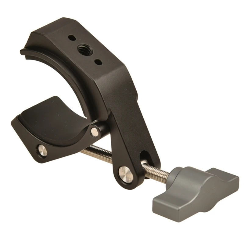 

Multifunctional Photography Clip Camera Clamp Holder C-shaped Clip with 1/4"-20 3/8"-16 Screw Hole Video Accessories
