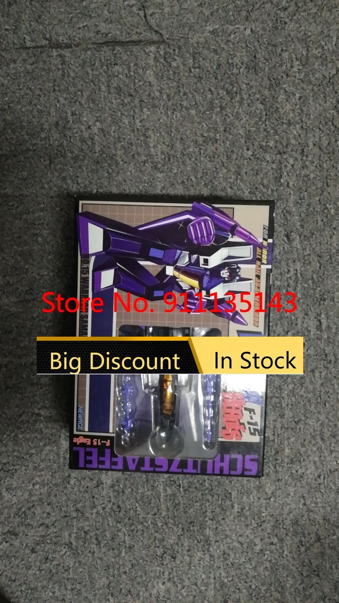 Newage H15 Falling Out Skywarp Samael First Ver Na In Stock