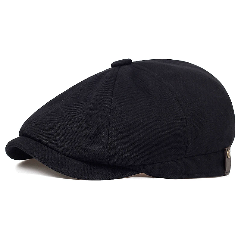 Retro Newsboy Caps für Herren, achteckige Hüte, britische Malerhüte, Herbst-Winter-Baskenmützen, Fischgrätmuster-Flatcaps, Hip-Hop-Baskenmützen, Gorras – Detail 8