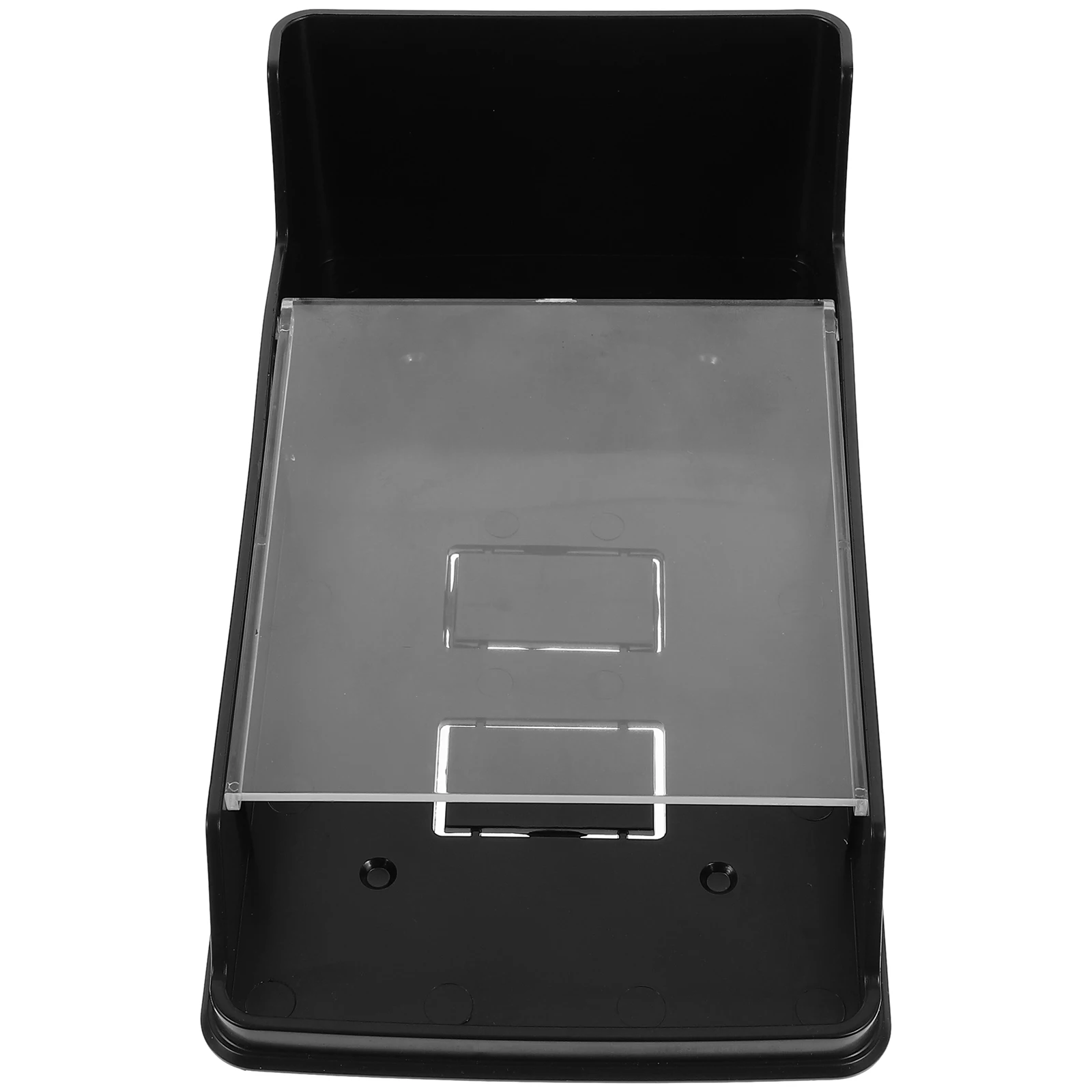 

Doorbell Rain Cover 24.5x14.3cm Plastic Home Waterproof Yard Door Attendance Machine Protector Fingerprint Access Control