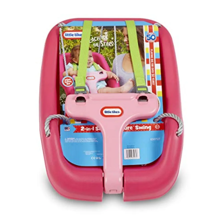 2in1 Snug 'n Secure Swing สีม่วงแดง