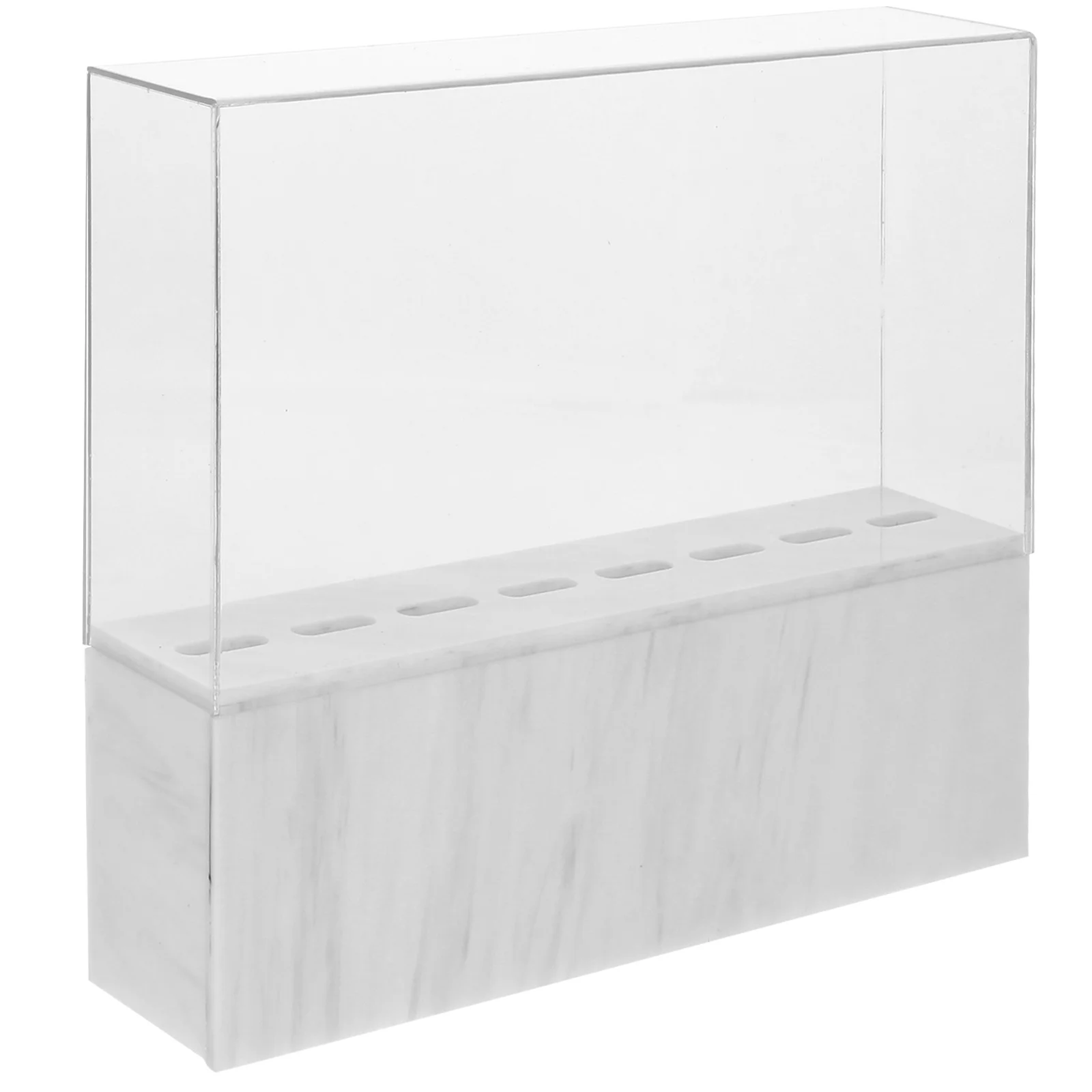 Support de pincettes pour Extension de cils, 8 trous, support organisateur en acrylique, rangement soigné, fournitures d'extension de cils, boîte d'exposition de pincettes