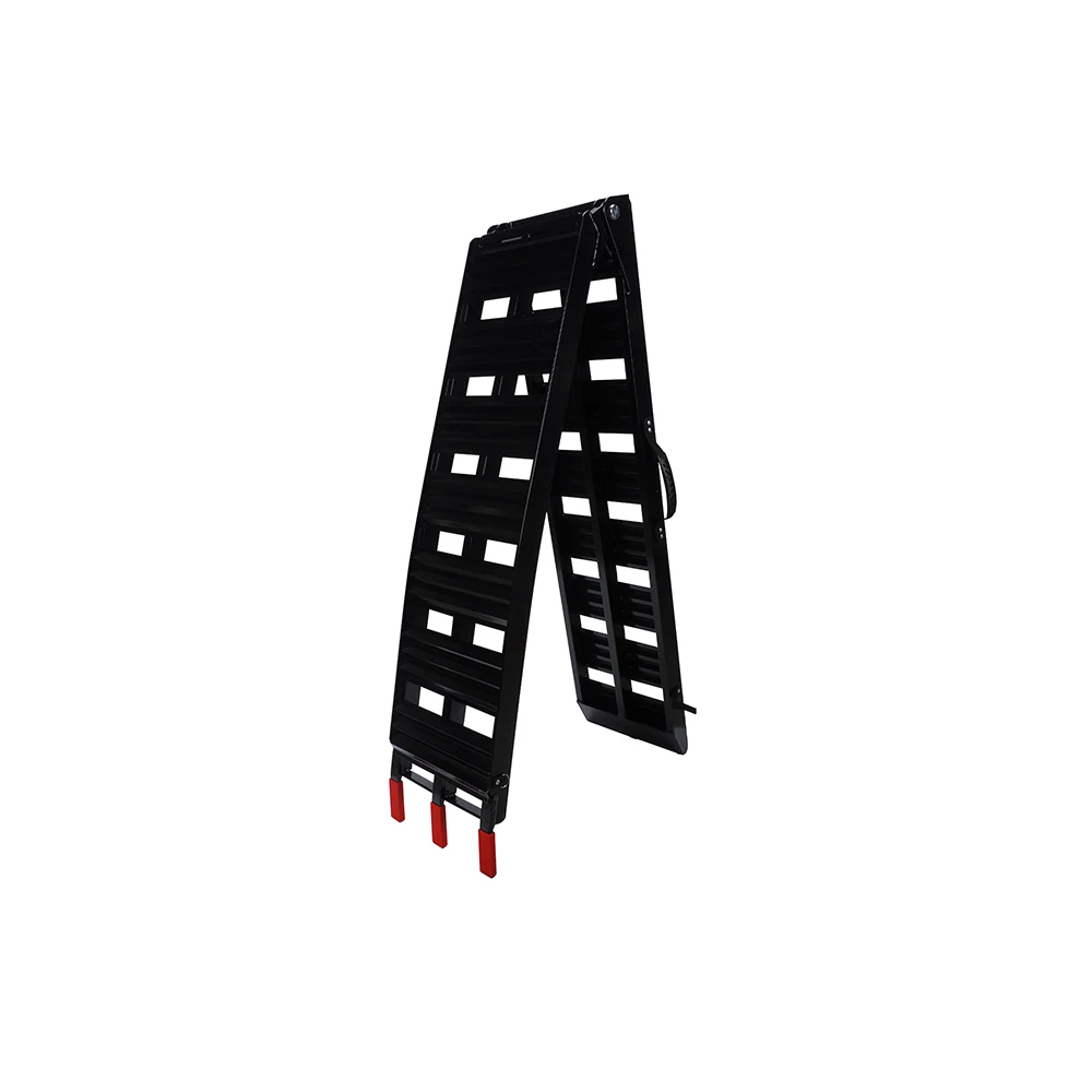 

Motorcycle loading Trailer transportation Loading Aluminum alloy ramp Folding ladder steps Car climbing springboard