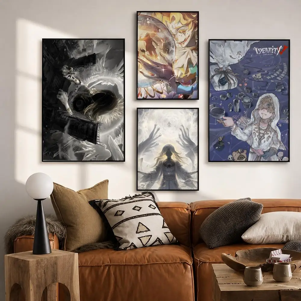 Video Game Identity V Poster HD poster wall art self-stick no-residue for home cafe office great gift