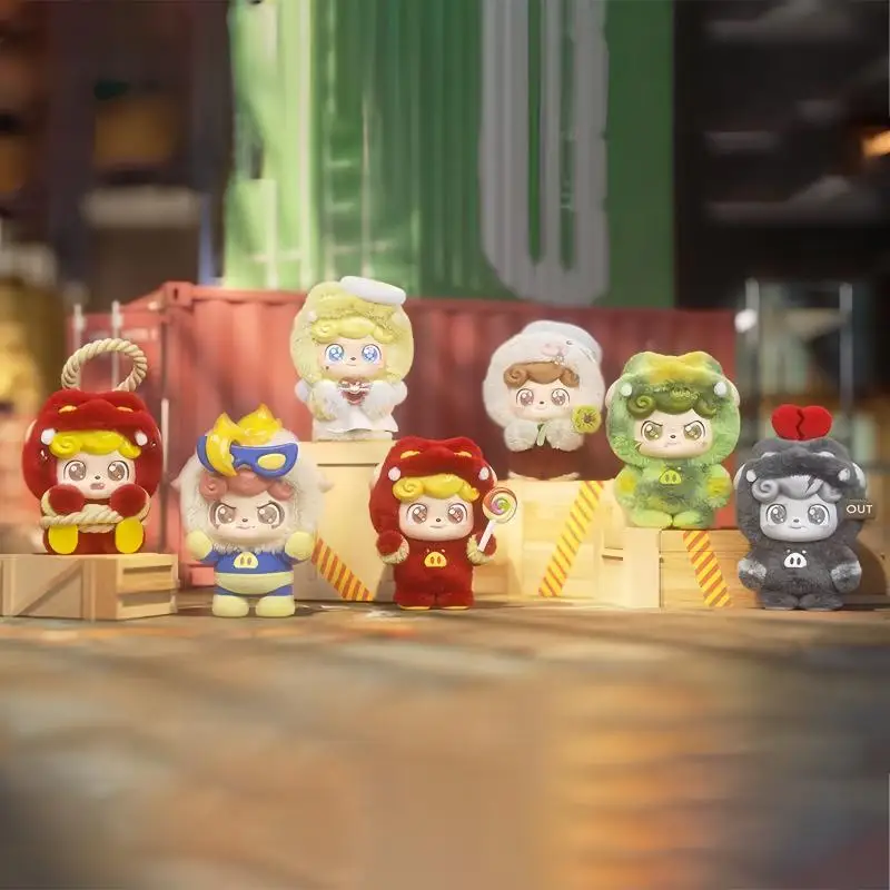 

Коллекционная фигурка Jotoys Surprise Blind Box Q X Piggy Pig, серия «Милые свиньи», аниме-игрушка, декор, подарок для фанатов, в наличии