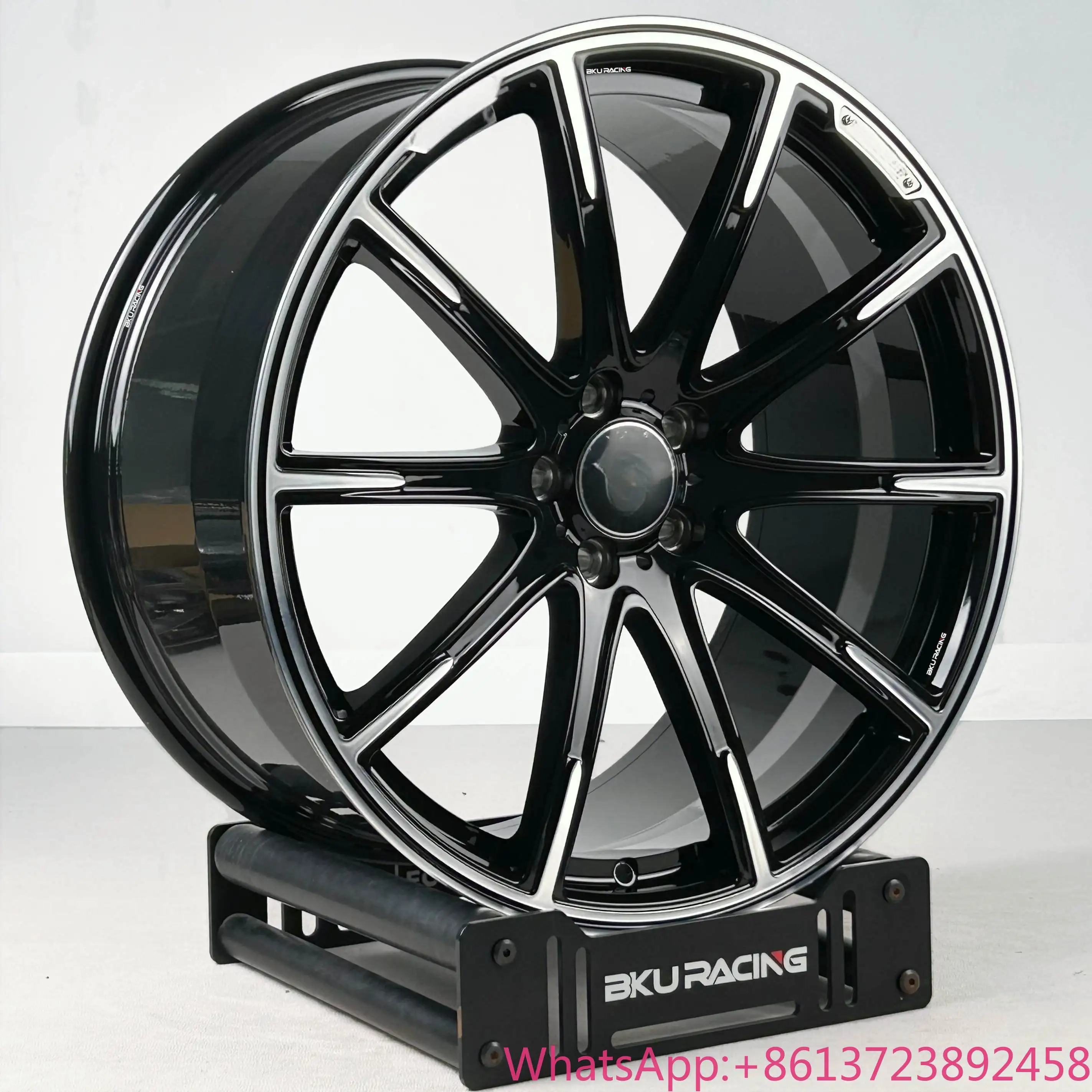 

Bku Forged 5x112 Wheels for Mercedes S Class Maybach W222 W223 S550 19 20 21 22 Inch Rims Machine Face Monoblock Alloy Wheels