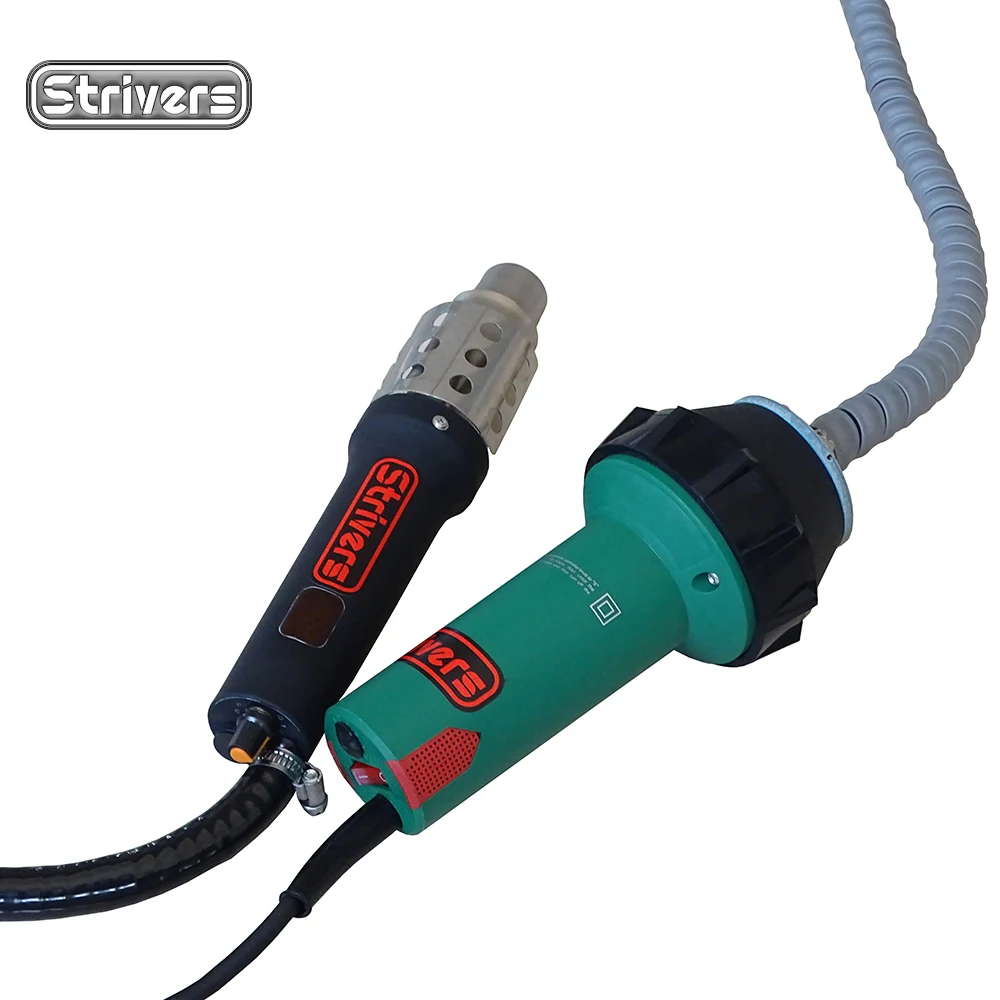 

Strivers DG-1600S 1600 Вт сплит-тип горячего воздуха цифровой мини-пистолет для сварки Epe и сборочной линии работает в мастерской