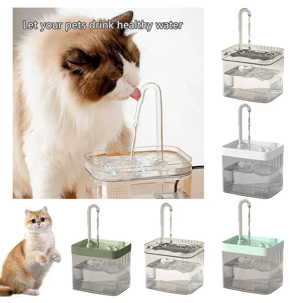 Cat Smart Drinking Fountain Automatic Circulation Large-capacity Systems Ch Water Tank USB And Hygienic Multiple Safe Filtr L4T8