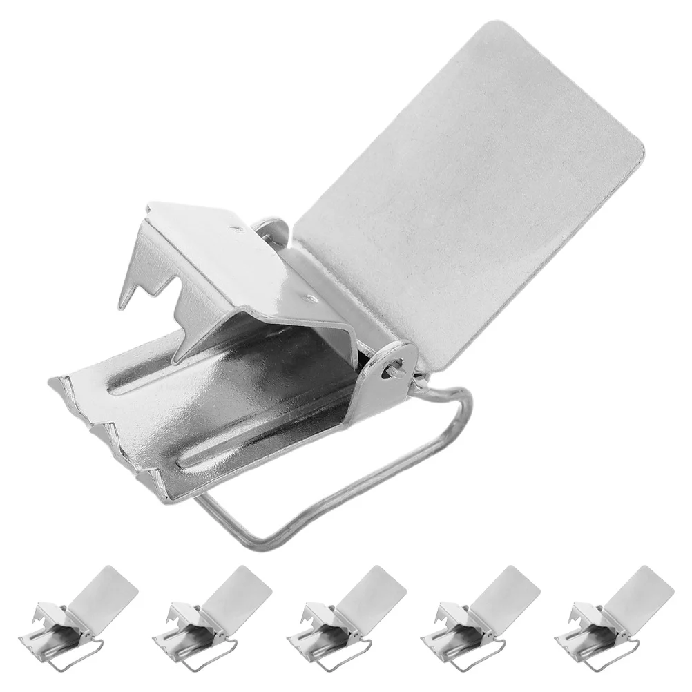 

6Pcs Curtain Clips Heavy Duty Stainless Steel Tapestry Grippers for Hanging Rugs Blankets Drapes Wall Decor Display Grip