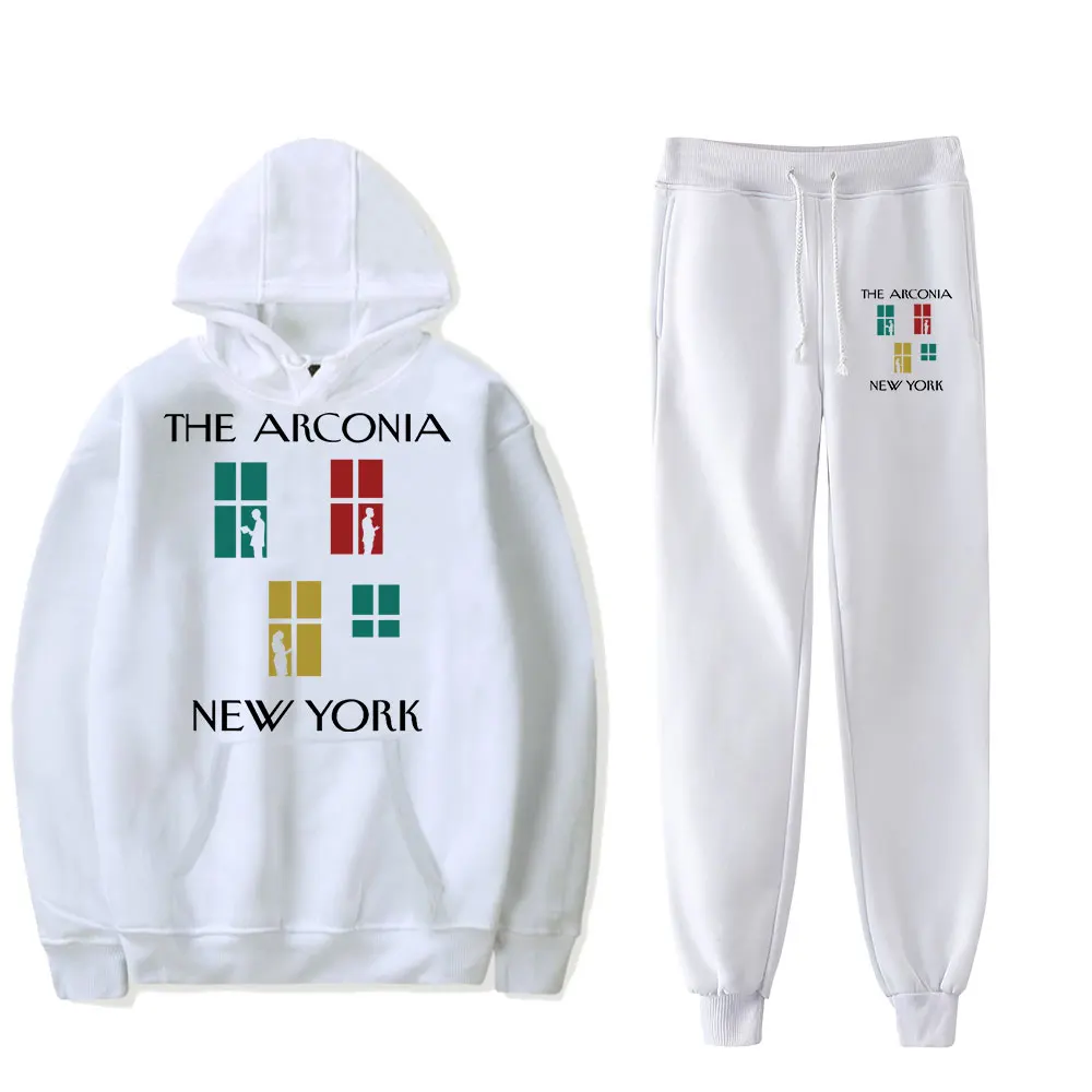 Only Murders in the Building The Arconia New York City Hoodies Set New Logo Merch Cosplay Women Men Fashion Casual Sweatshirts