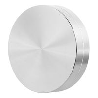 Bearing Turntable Accessories Round Cake Stand Metal Spinner Rotating Aluminum Alloy Baking Glass Table Supplies 360 Degree