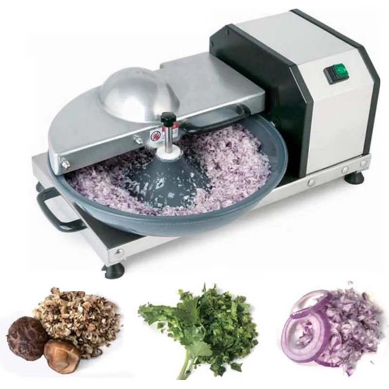 Коммерческие электрические слайсеры, измельчитель пищевых продуктов объемом 5 л, идеально подходит для обработки овощей/ингредиентов/приправ/измельчитель для начинки