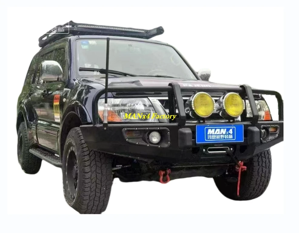 

High Quality Front Bumper Steel Bull Bar for Pajero Montero 3nd Gen V60 V70 V73 V77