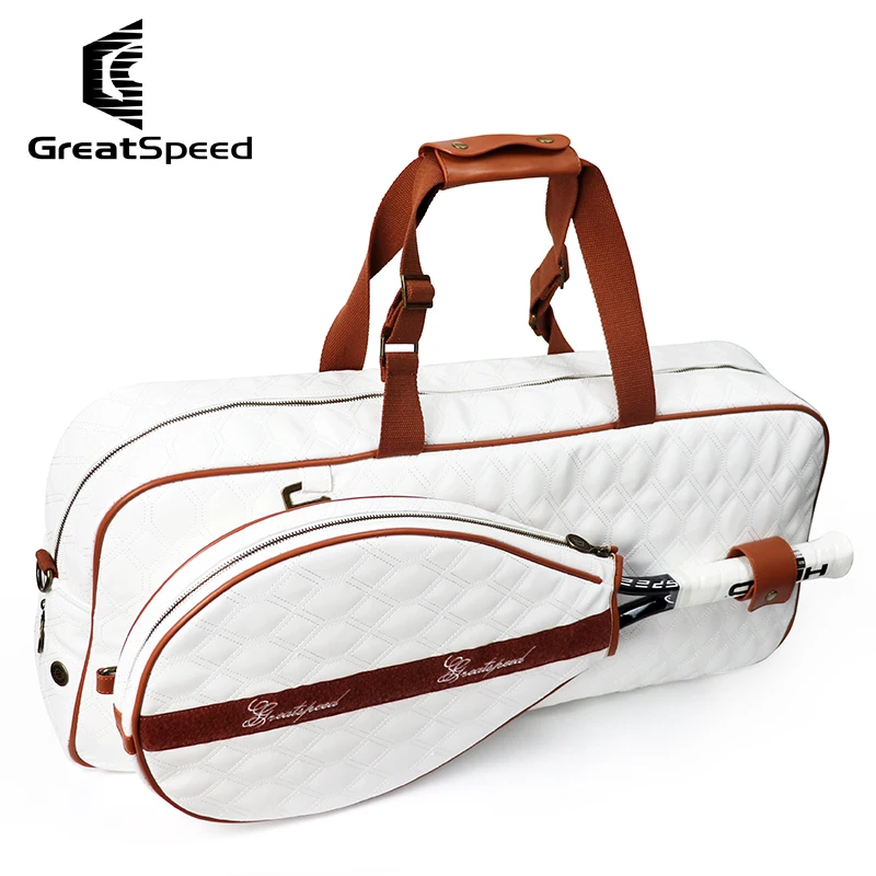 Greatspeed Sport Tennis Paddle Backpack Squash Badminton Racket Bag Padel Racquetball Carrying Handbag for Men Women Sports Bags