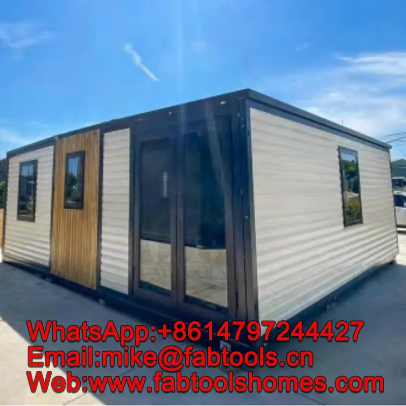 Detachable Custom luxury portable house wooden 1 bedroom modular tiny house prefabricated container house