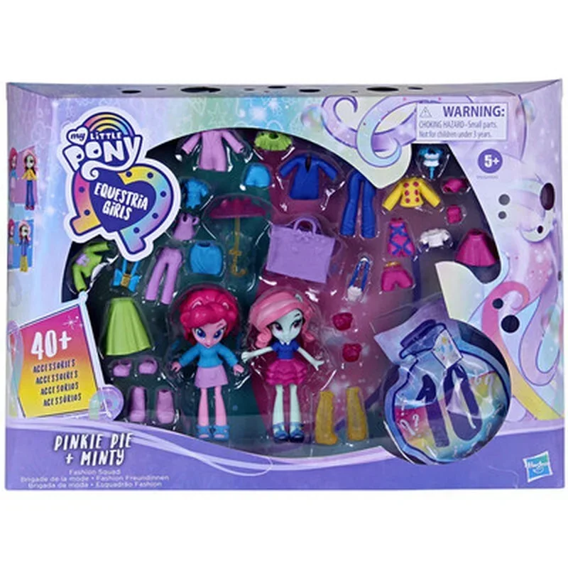 Hasbro Mijn Kleine Pony Minipop Modeset Actiefiguurmodel Meisje Speelgoed Kawaii Geanimeerde Kinderen Kerst Verjaardagscadeau