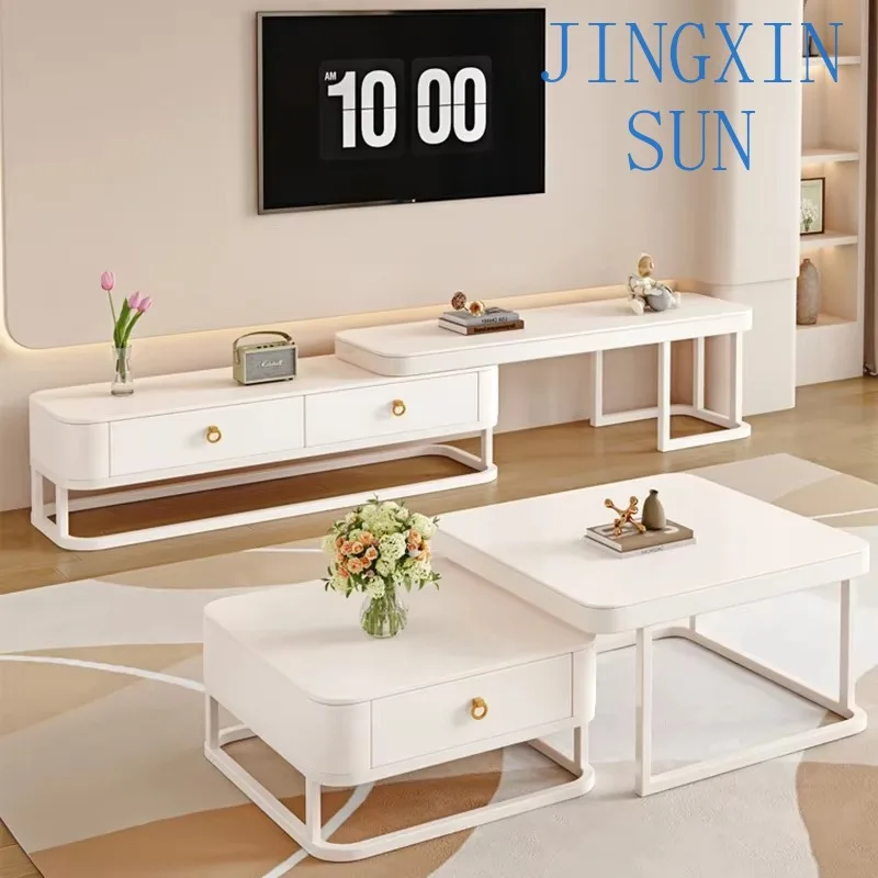 Luxury Modern Coffee Tables Unique Decor Trendy Square Coffee Tables Aesthetic Nordic Tavolino Da Salotto Living Room Furniture